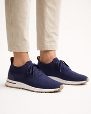 SOLANA MESH SLIP-ON SNEAKER - NAVY