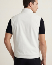 VALERE REVERSIBLE VEST - IVORY