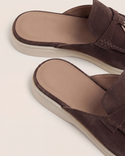 SEASIDE SUEDE MULE - BROWN