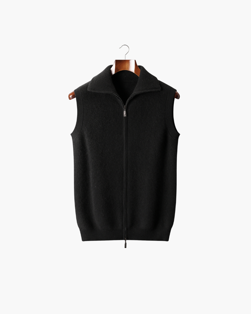 CASHMERE BODY WARMER VEST