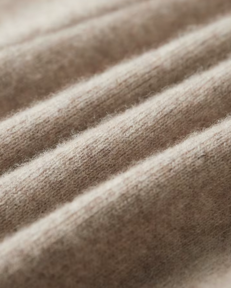 CASHMERE STRAIGHT TROUSERS