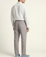 CATANIA LINEN TROUSERS - GREY