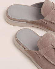 SEASIDE SUEDE MULE - BEIGE