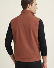 VALERE REVERSIBLE VEST - TERRACOTTA
