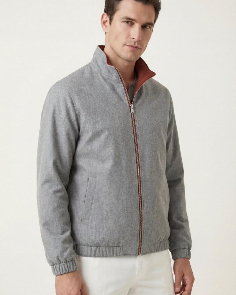 VALERE REVERSO JACKET - TERRACOTTA
