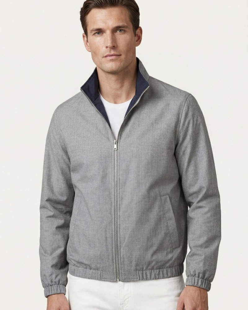 VALERE REVERSO JACKET - NAVY