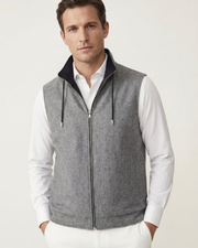 VALERE REVERSIBLE VEST - BLACK