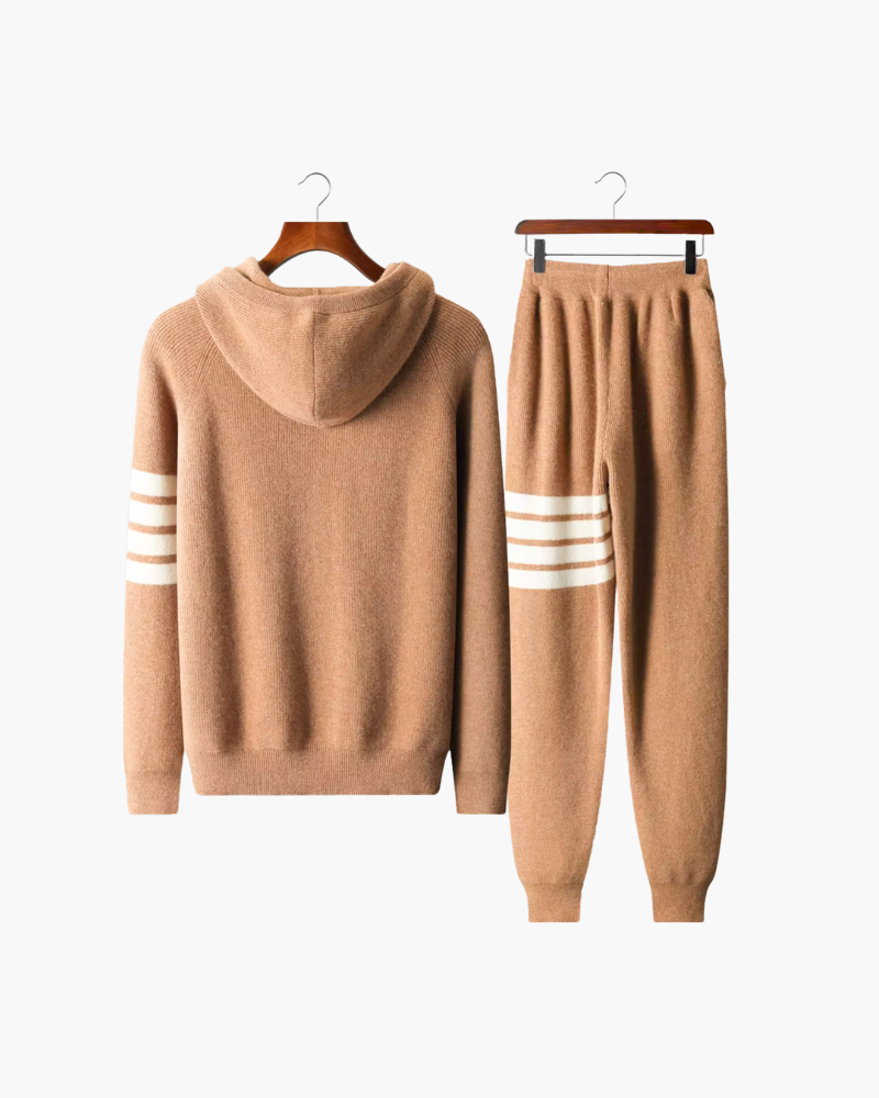 MERINO ALESSIO STRIPED SET