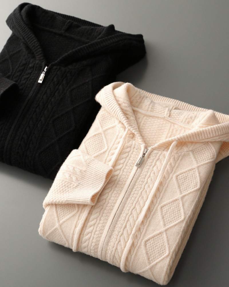 MERINO WINTER ZIP HOODIE