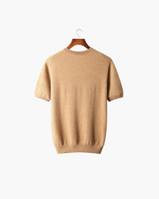 CASHMERE CLASSIC CREW T-SHIRT
