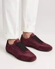 AVERNA CITY SNEAKER - BURGUNDY