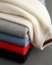 CASHMERE FINE KNIT CREWNECK