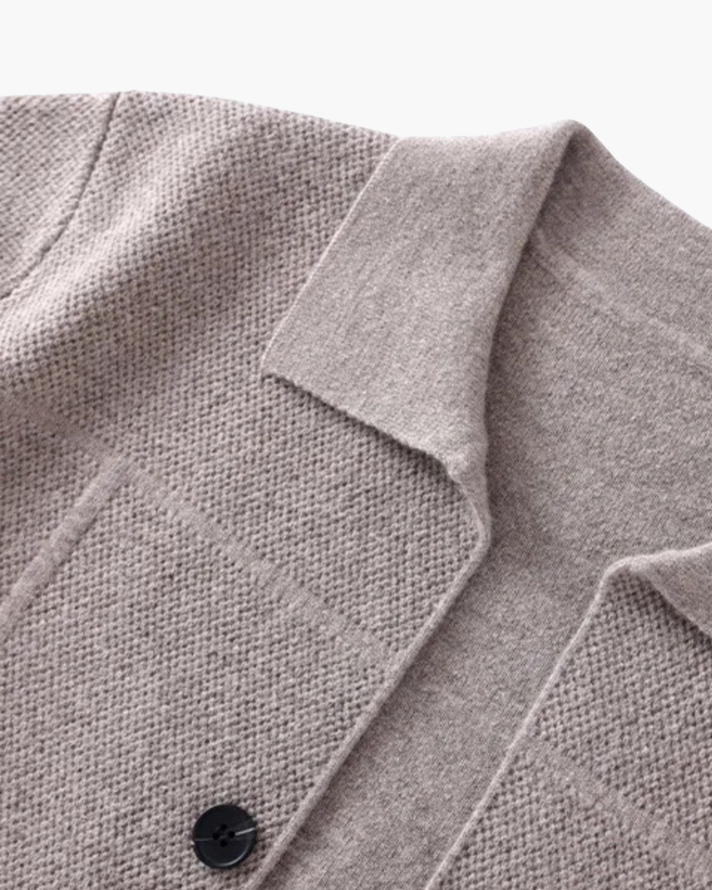 MERINO BUTTON OVERSHIRT