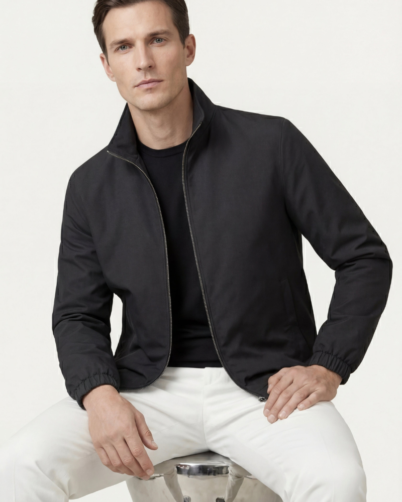 VALERE REVERSO JACKET - BLACK
