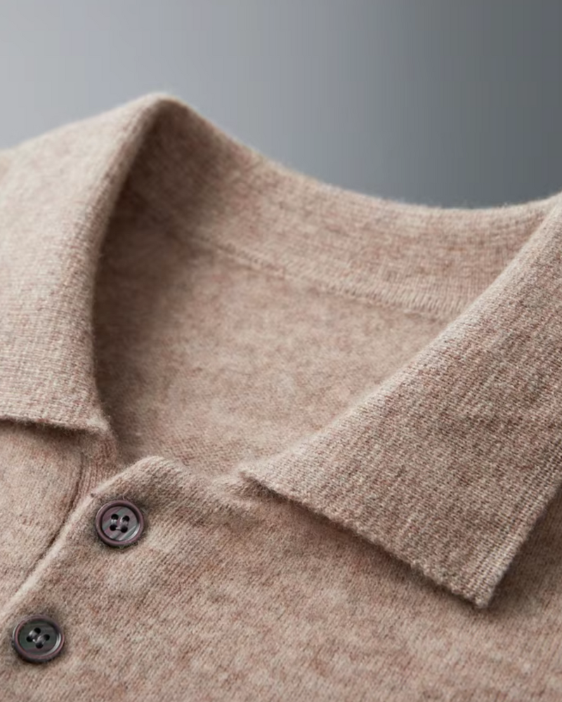 MERINO CLASSIC POLO KNIT