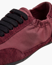 AVERNA CITY SNEAKER - BURGUNDY