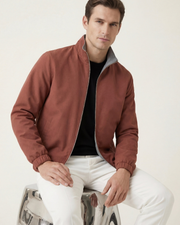 VALERE REVERSO JACKET - TERRACOTTA