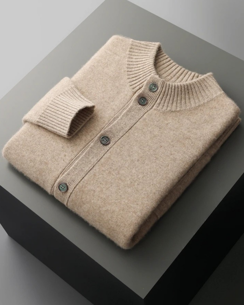 CASHMERE BUTTON REFINED