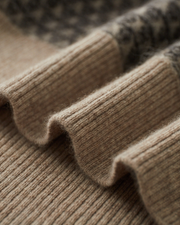 CASHMERE JACQUARD CLASSIC CREWNECK