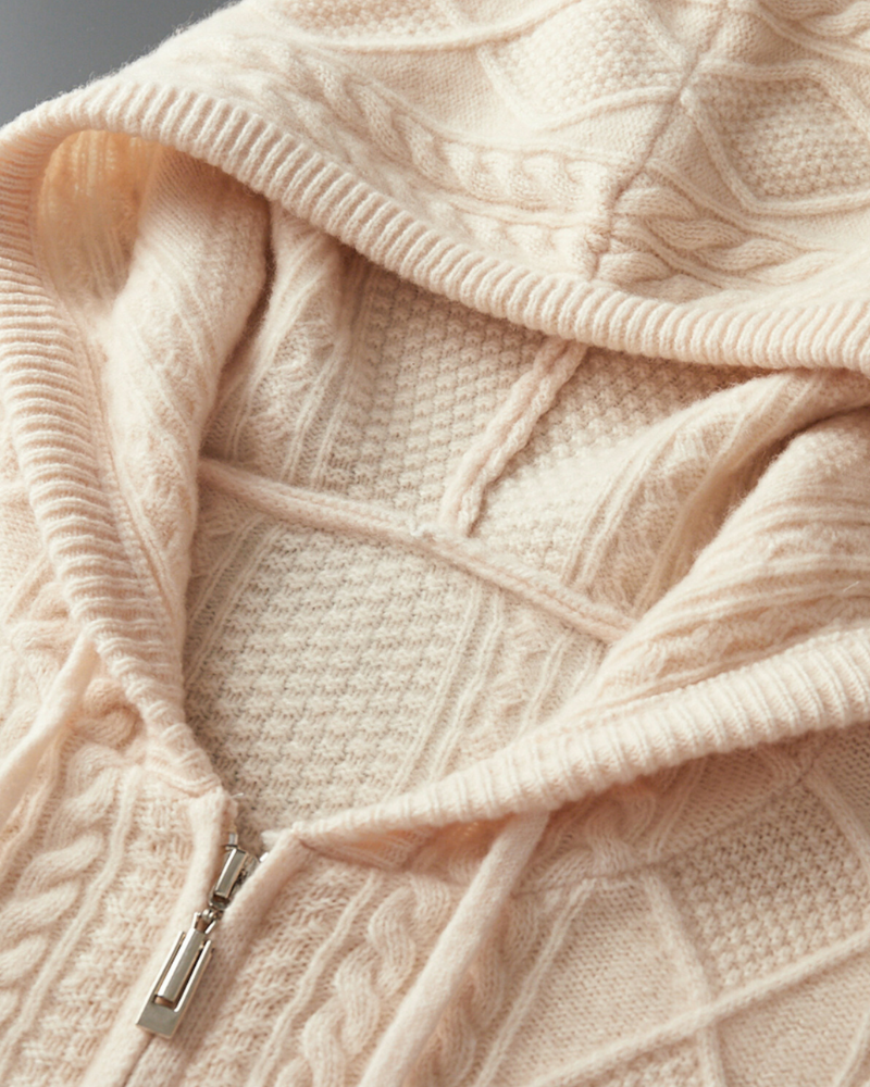 MERINO WINTER ZIP HOODIE
