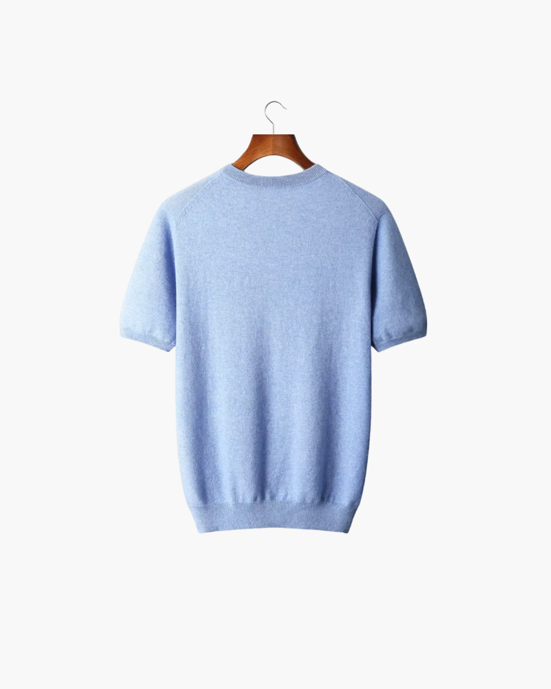 CASHMERE CLASSIC CREW T-SHIRT