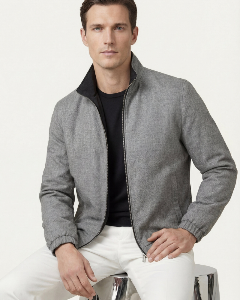 VALERE REVERSO JACKET - BLACK