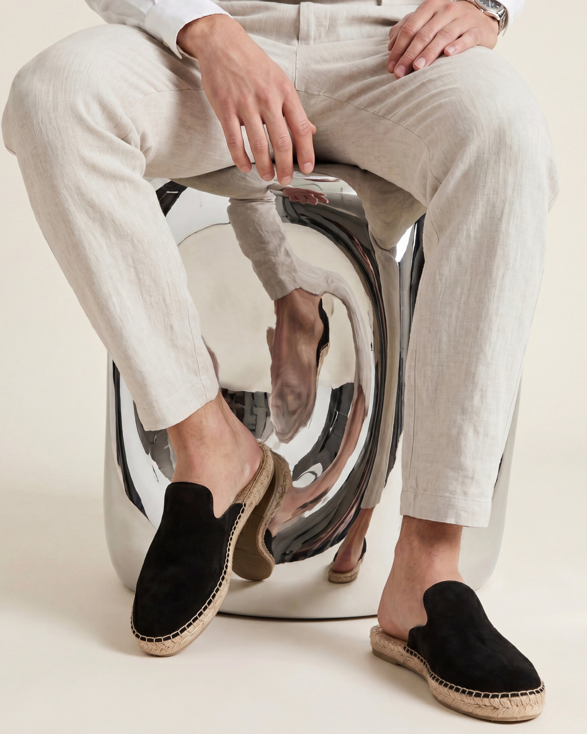 YACHT CLUB MULE - BLACK