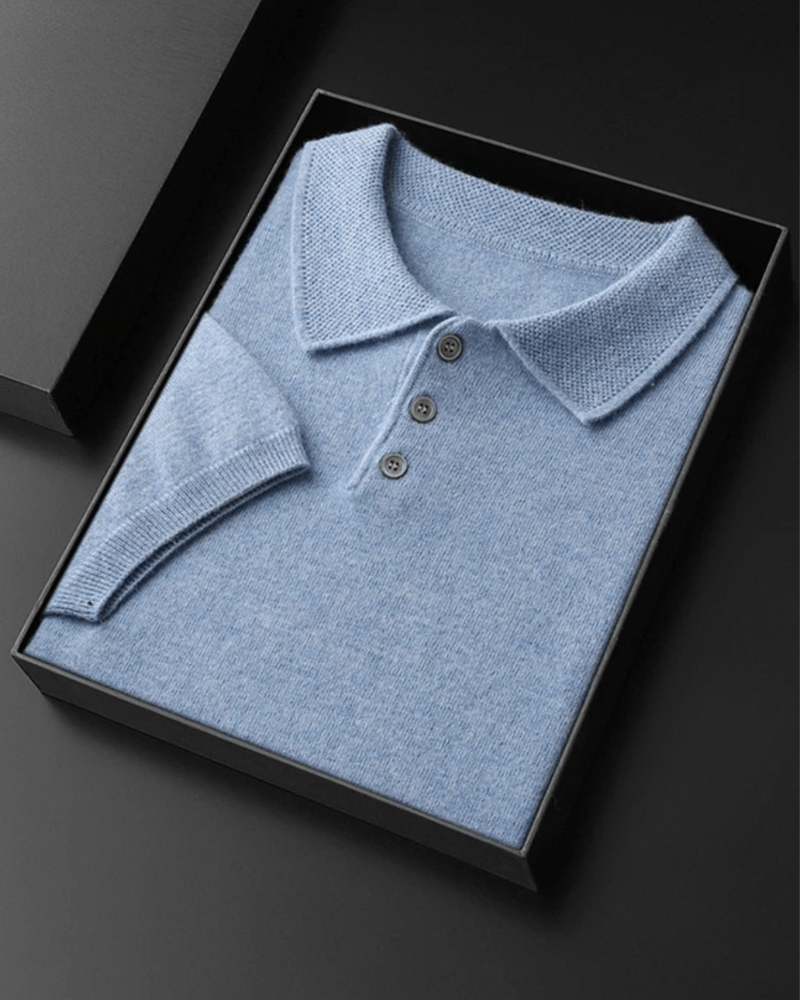 FINE CASHMERE CLASSIC POLO
