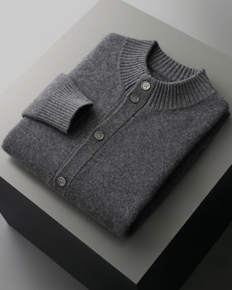 CASHMERE BUTTON REFINED