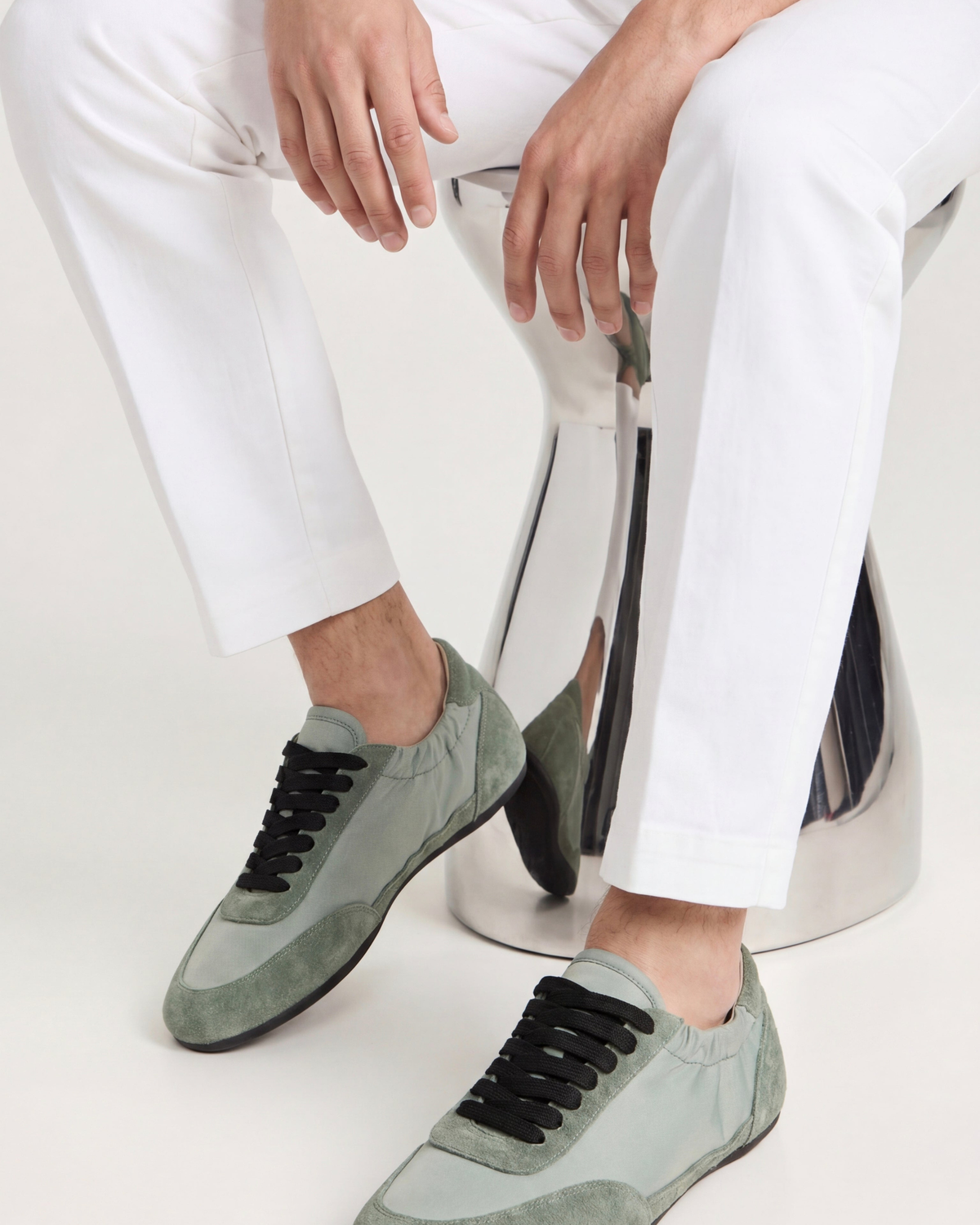 AVERNA CITY SNEAKER - SAGE GREEN