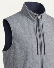 VALERE REVERSIBLE VEST - NAVY