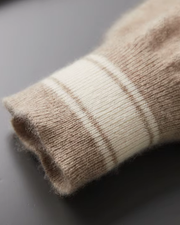 CASHMERE STRIPED SIGNATURE SET