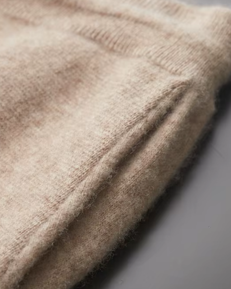 CASHMERE SLIM CLASSIC TROUSERS