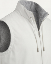 VALERE REVERSIBLE VEST - IVORY