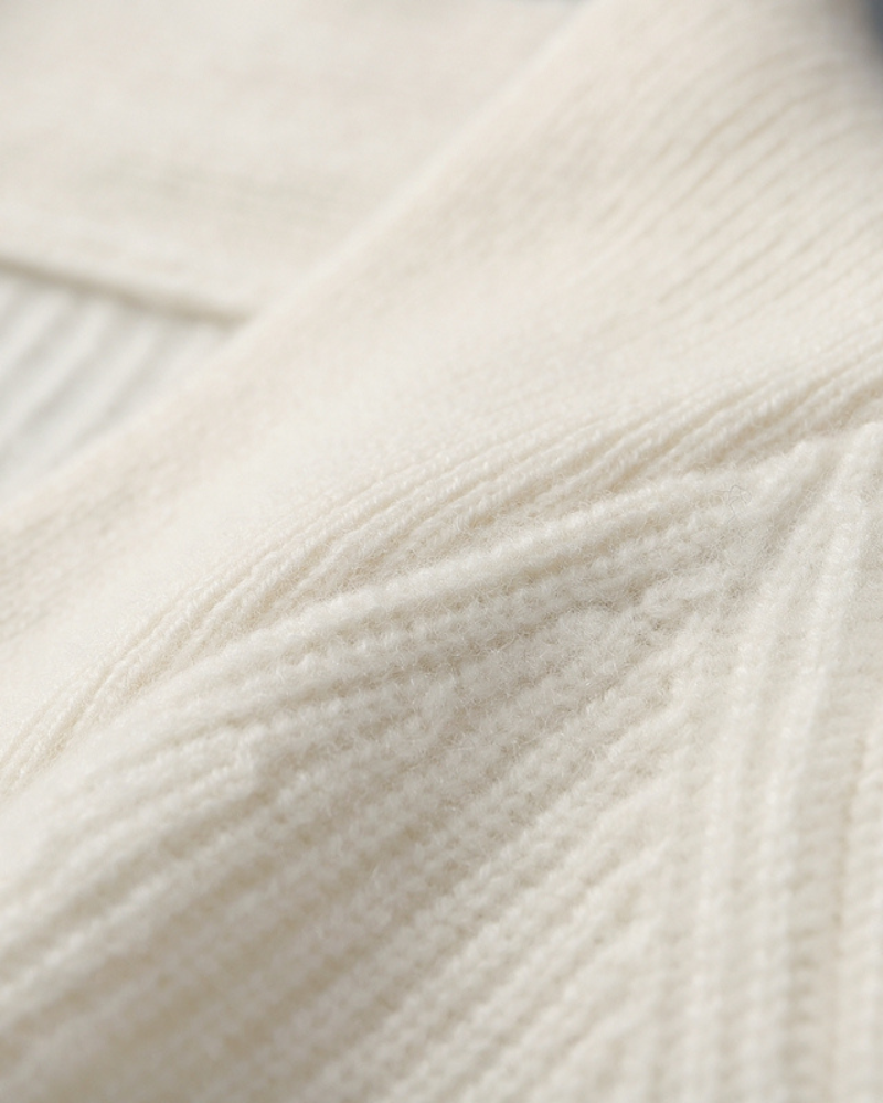 CASHMERE SHAWL COLLAR SWEATER