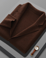 MERINO COLLAR BUTTON JACKET