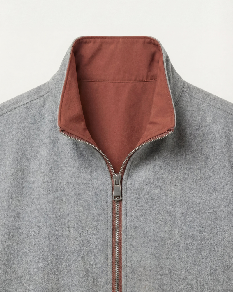 VALERE REVERSO JACKET - TERRACOTTA