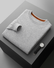 CASHMERE FINE KNIT CREWNECK