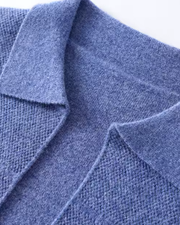 MERINO BUTTON OVERSHIRT