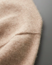 CASHMERE MOCK NECK ESSENTIAL TEE