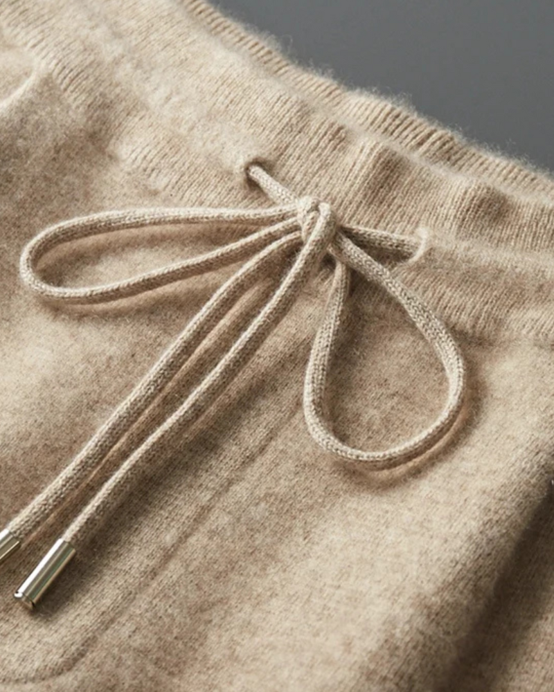 EXTRA FINE CASHMERE ZIP RELAXED SET